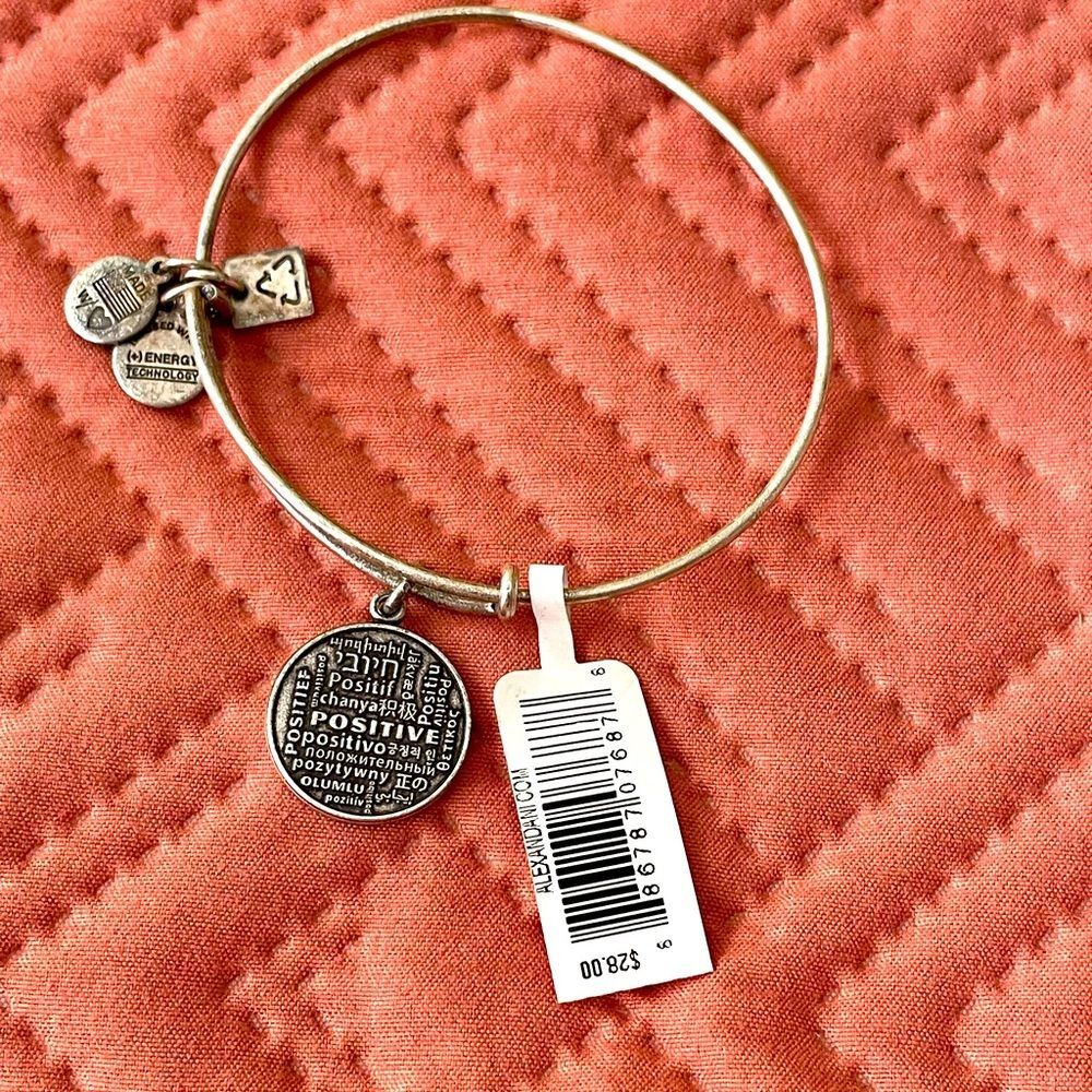 Alex and Annie vintage positive charm bracelet.